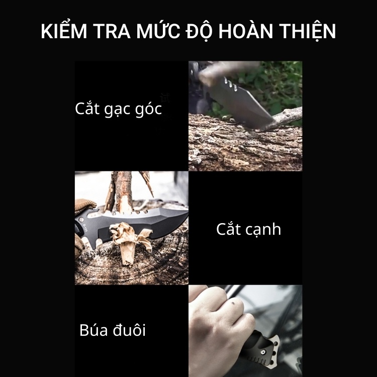 Dao sinh tồn Hx outdoors D-123 Dao chiến thuật,cắm trại,dã ngoại ngoài trời bushcraft