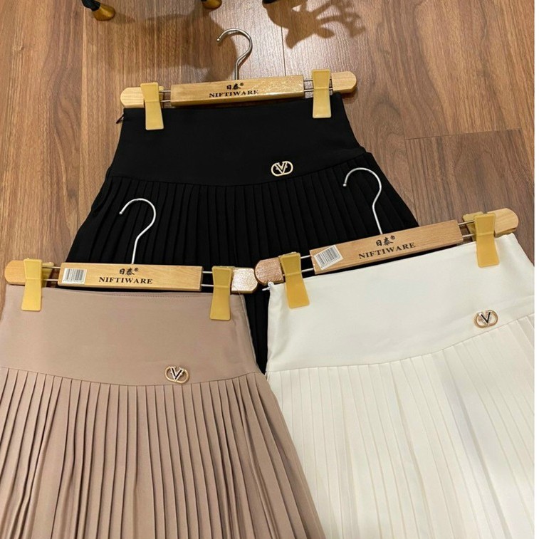 Chân Váy Nữ Ly Nhỏ Cạp Cao Sang Chảnh Siêu Xinh Mới 2021 Freeship,Chân Váy Xếp Ly Lưng Cao Thời Trang Hẹn Hò Cao Cấp Qc | BigBuy360 - bigbuy360.vn