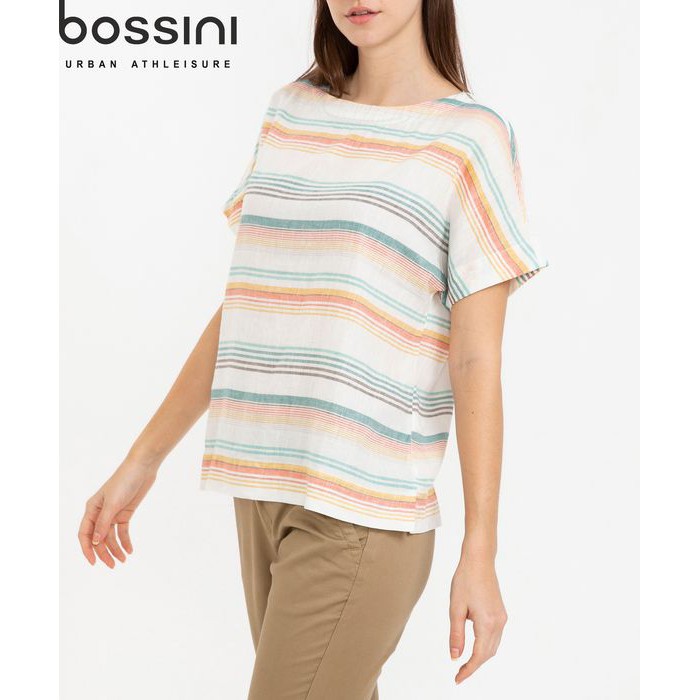 Áo kiểu sọc ngang thời trang nữ Bossini 621030070