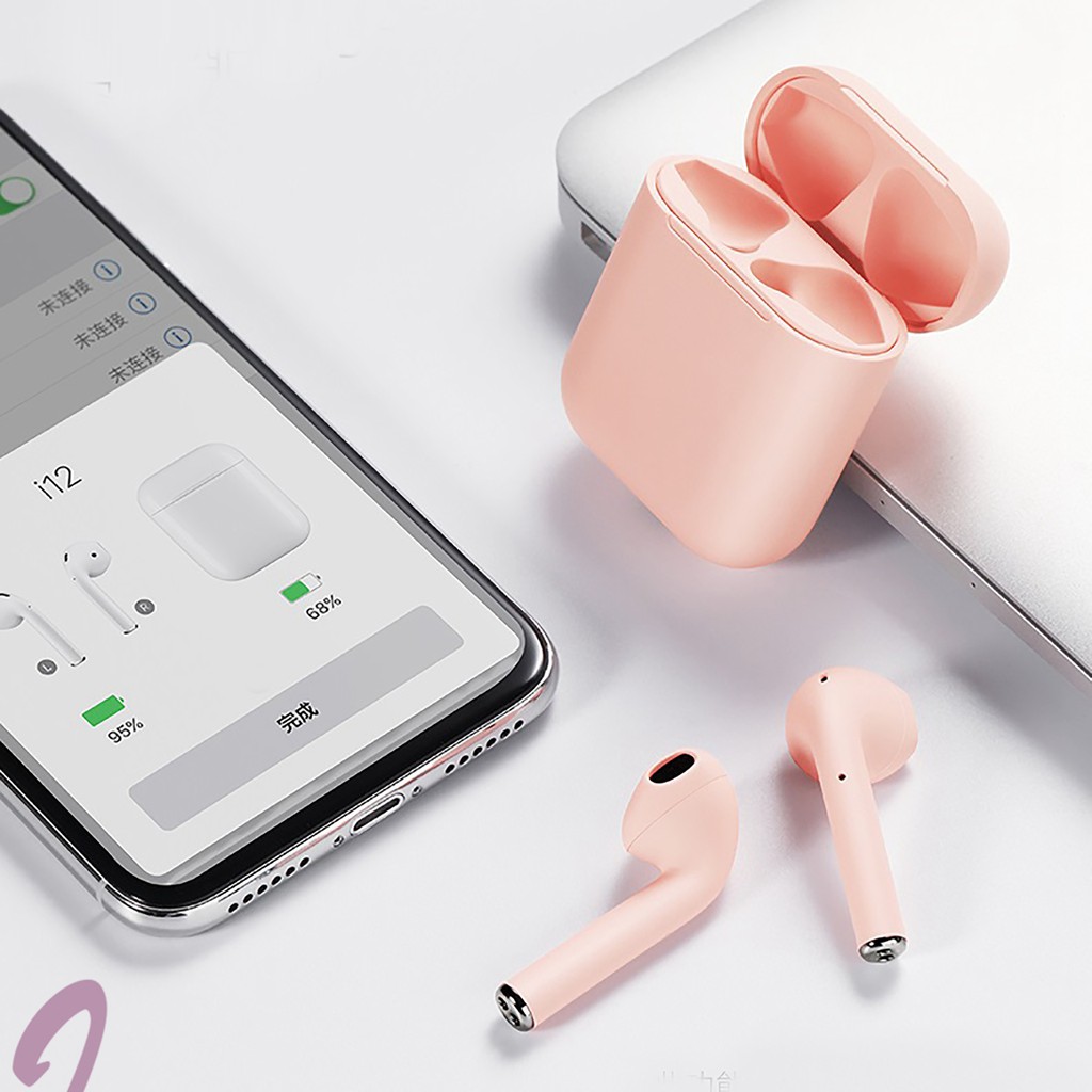 [Bán Lỗ Xả Kho] Tai nghe nhét tai không dây Bluetooth 5.0 TWS i12 thời trang cá tính | BigBuy360 - bigbuy360.vn