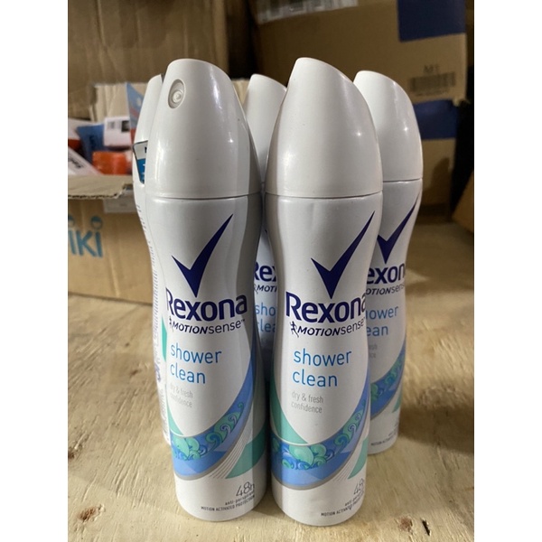 Xịt ngăn mùi Rexona shower clean 150ml cho nữ