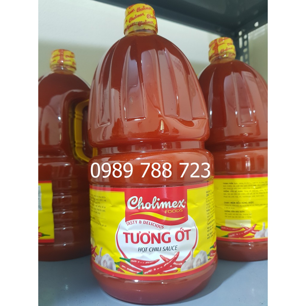 Tương ớt/ Tương cà/ Tương ớt chua ngọt Cholimex can 2.1kg