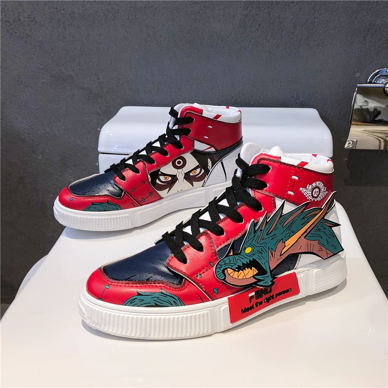 Stylish Naruto printed sneakers for men | BigBuy360 - bigbuy360.vn