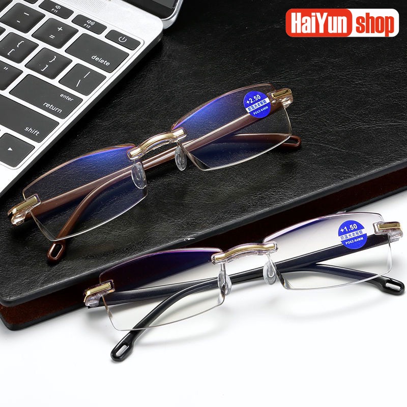 Kính lão viễn thị gọng dẻo, kính đọc sách báo cho người già, độ viễn 1-4 độ mã T802