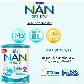 Sữa Nestlé Nan Optipro HMO Số 2 400g