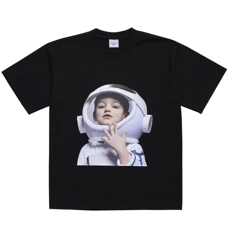 [Full tag +túi zip] Áo ADLV nam nữ in hình bé phi hành gia chất liệu cotton cao cấp