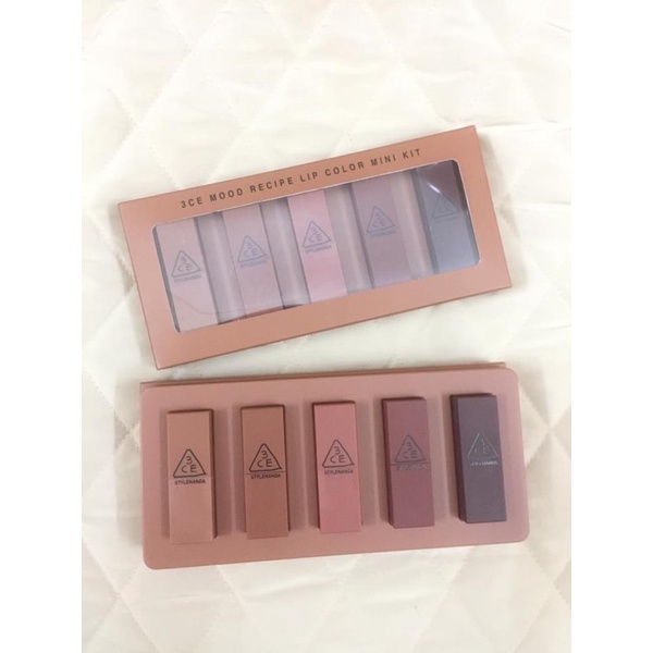 ( Minisize tách set) SON THỎI 3CE MOOD RECIPE MATTE LIP COLOR 114 115 116 117 909 | BigBuy360 - bigbuy360.vn
