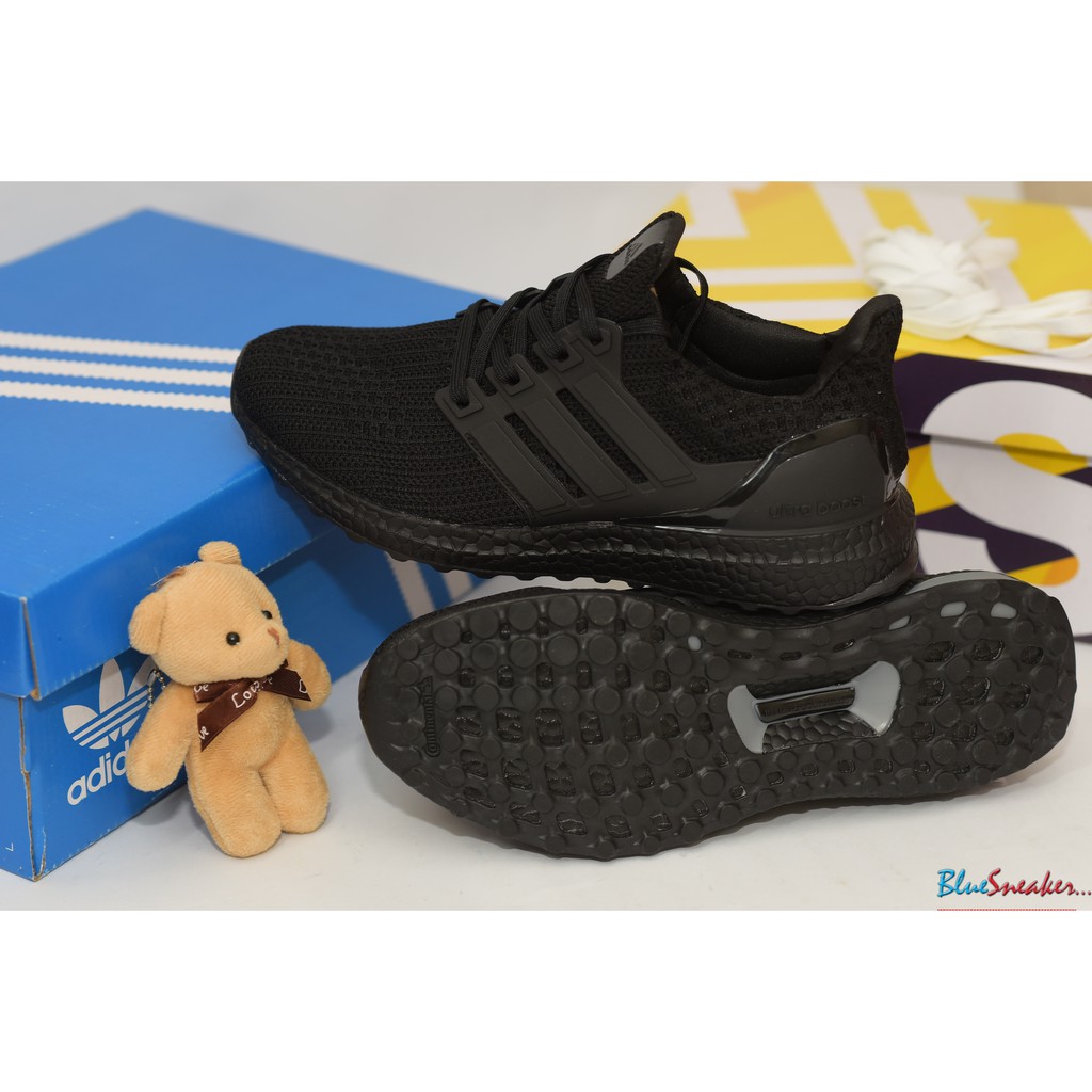 Giày Sneaker Nam Nữ Ultraboost 4.0 đen (fullbox+freeship)