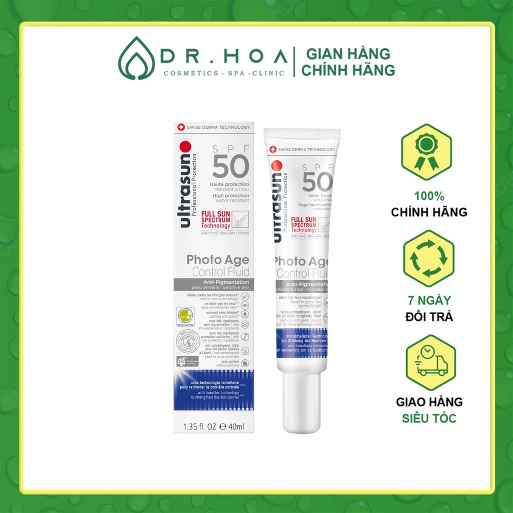 Kem Chống Nắng Ultrasun Photo age Control fluid SPF50+