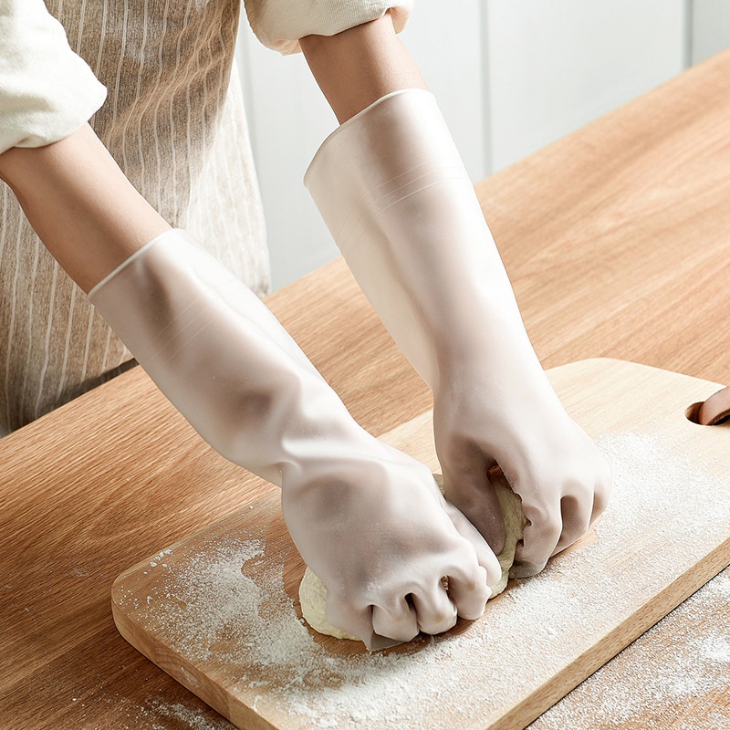 Găng Tay Cao Su Nội Trợ Siêu Dai, Bao Tay Cao Su Chống Đứt Tay