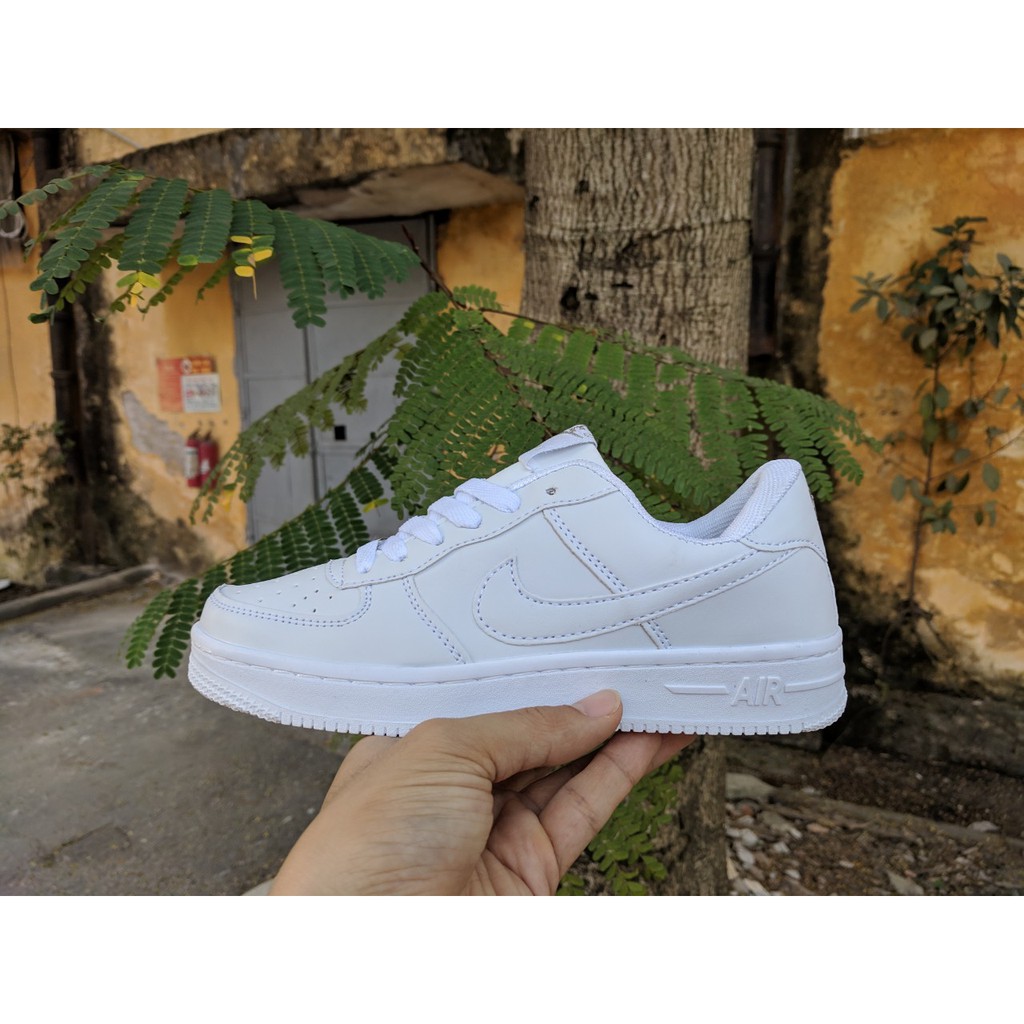 Giày thể thao AF màu full trắng