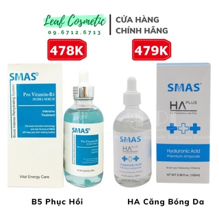 Serum Phục Hồi Da Sáng Da B5 SMAS 120ml / Serum Cấp Nước HA SMAS 100ml