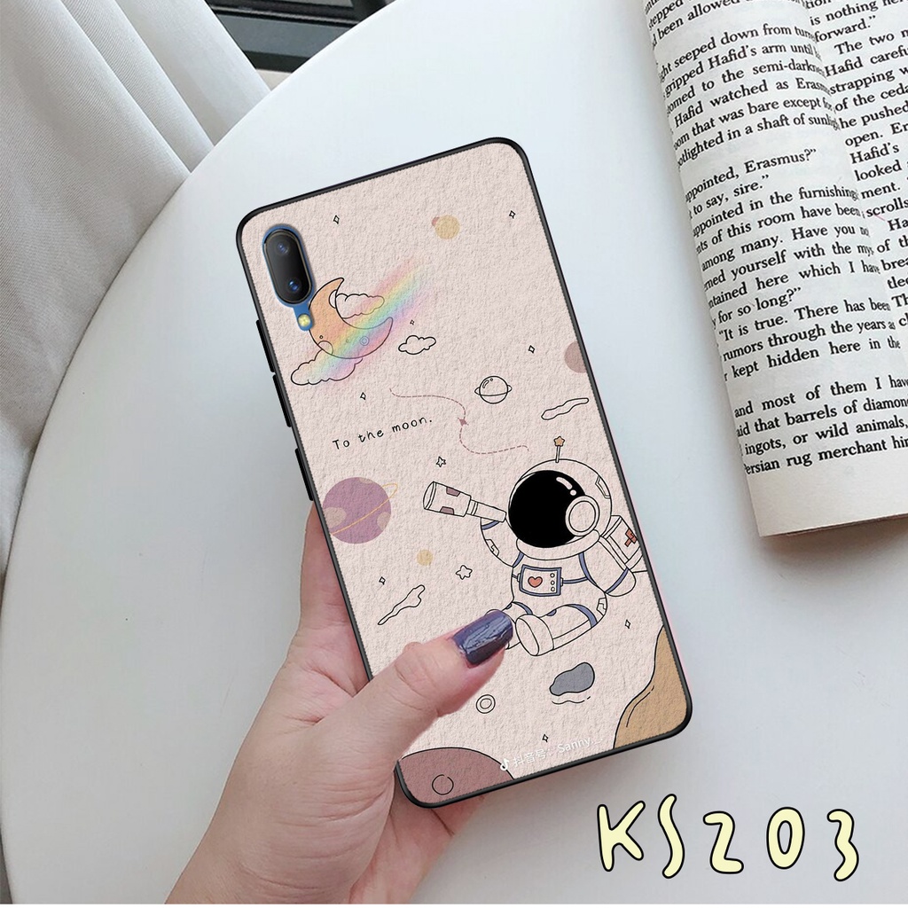 Ốp lưng Vivo V11 - Vivo V11i - Ốp in hình Phi hành gia cực hot