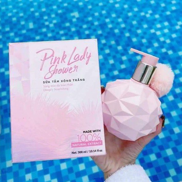 SỮA TẮM XÔNG TRẮNG MỊN DA TOÀN THÂN PINK LADY SHOWER