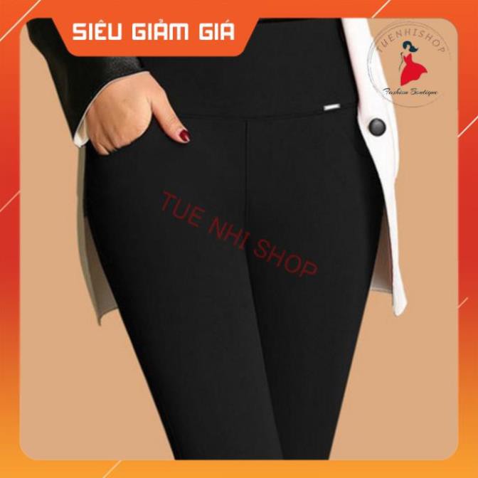 Quần legging nữ chất thun mềm nhẹ co giãn tốt tôn dáng nuột nà QD08 | BigBuy360 - bigbuy360.vn
