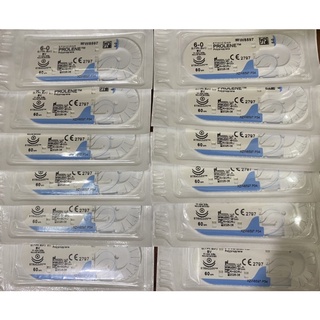 Chỉ phẫu thuật tiệt trùng prolene 6/0-w8597