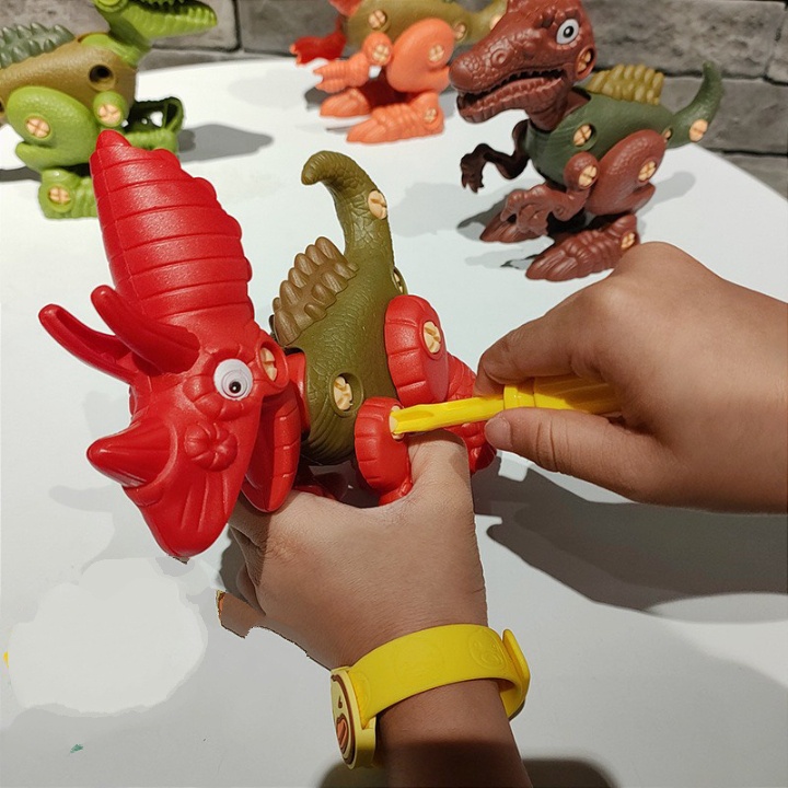 Khủng Long Tháo Vặn Thông Minh Cho Bé Phát Triển Kỹ Năng Cơ Bản