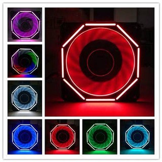Khẩu độ Linglong Quạt khung gầm 12cm Tắt tiếng Quạt làm mát bằng nước Quạt khung gầm Động cơ điện