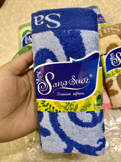 Khăn mặt Sang Suốt 100% cotton