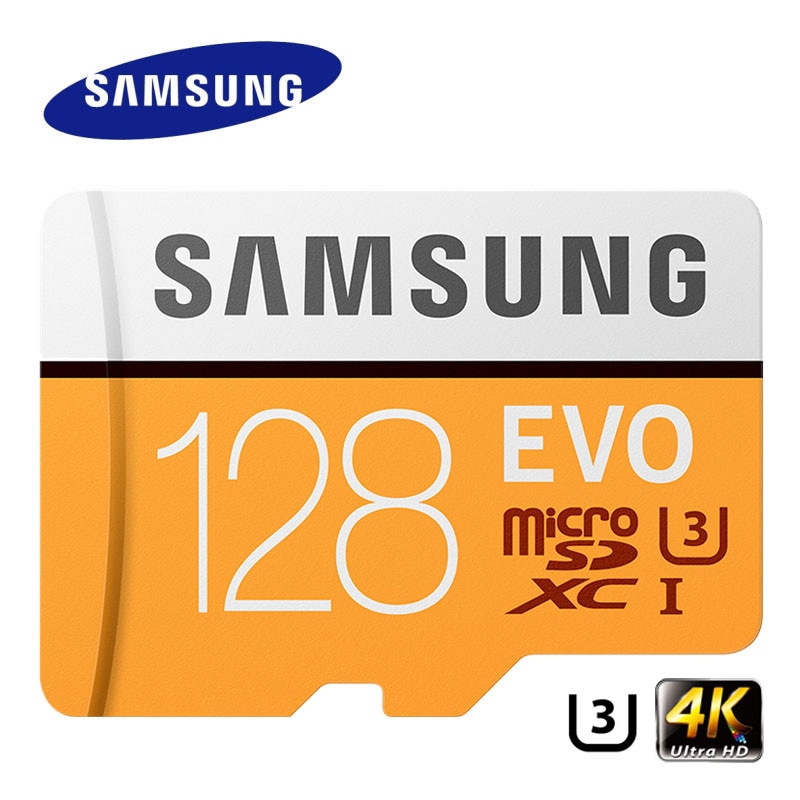 Thẻ nhớ Samsung EVO 128G 64GB Micro SD Class10 4K Ultra HD tiện dụng chất lượng cao