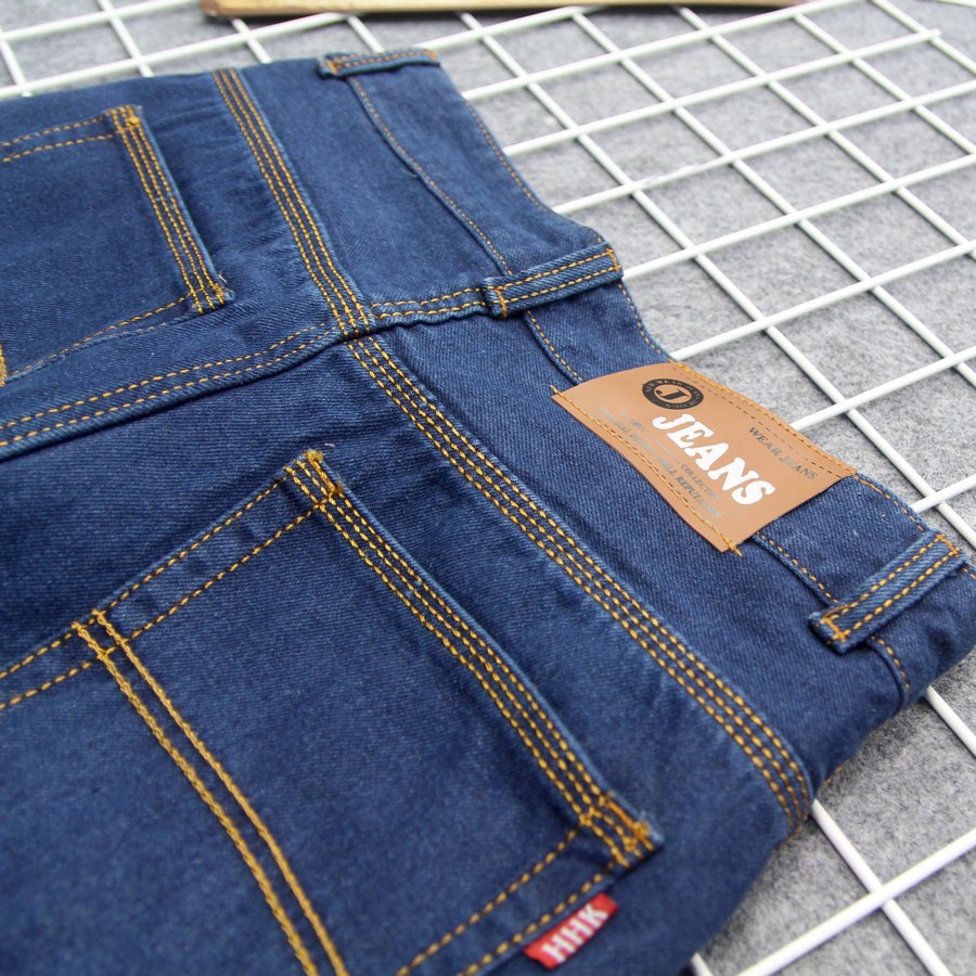 Quần short jean nam xanh đậm vải dày TS392 Tronshop | BigBuy360 - bigbuy360.vn