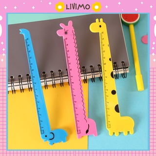 Thước kẻ cute 20cm học sinh LIVIMO TK01