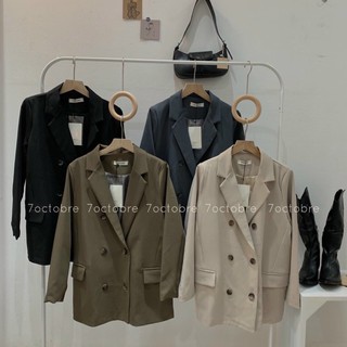 áo vest 6 khuy mỏng hàng qc