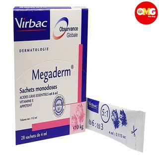 Gel ăn dinh dưỡng mượt lông cho chó Vibac Megaderm