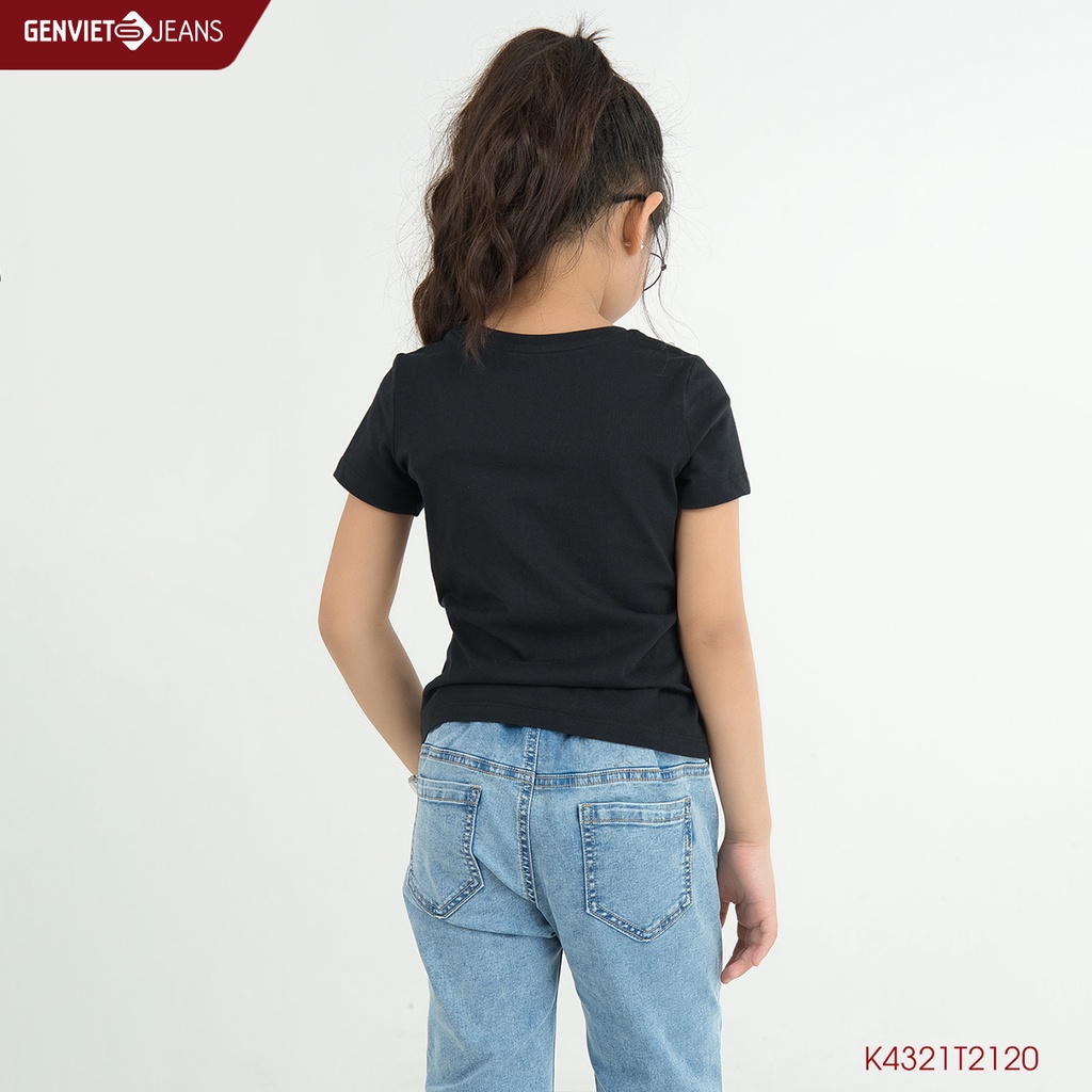 Áo Chui Đầu Trẻ Em Cộc Tay Genviet Unisex K4321T2120