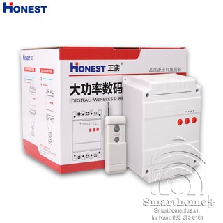 Công tắc điều khiển từ xa 3 pha 30a 380v 1km honest ht-7380