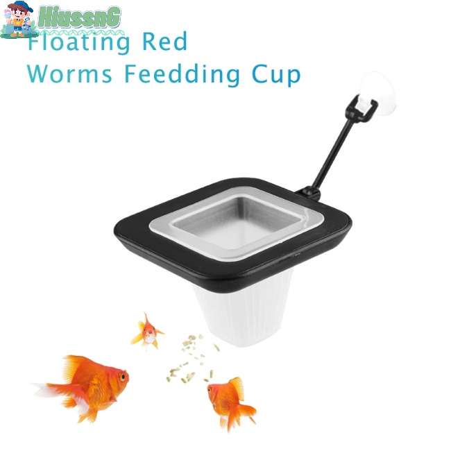 Phễu Nhựa Đựng Giun Đỏ Cho Cá Ăn Tiện Dụng