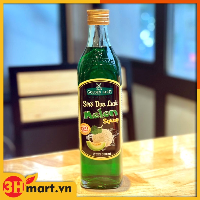 Siro Dưa Lưới Golden Farm 520ml