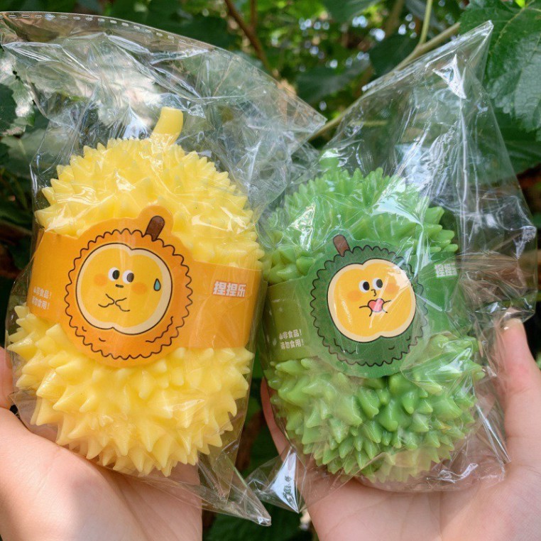 SQUIShY QUẢ SẦU RIÊNG GAI mềm mịn đàn hồi cực đáng yêu mochi slime GUDETAMA