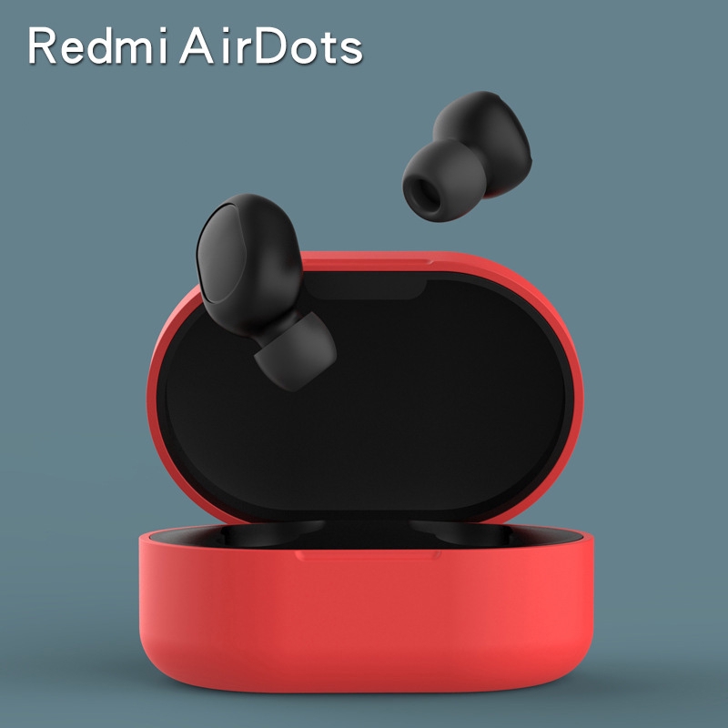 Vỏ bảo vệ hộp đựng tai nghe bluetooth chất lượng cao cho TWS Xiaomi Redmi Airdots