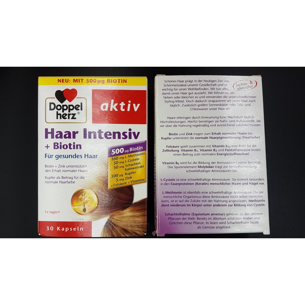 Đẹp tóc Haar Intensiv hộp 30 viên của Đức