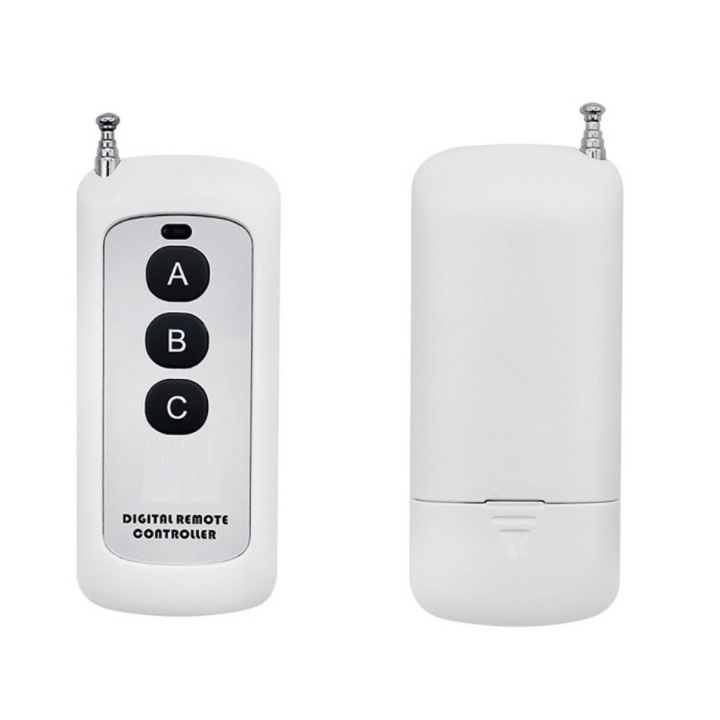 Bộ Tay phát điều khiển từ xa RF433 10m:500m chống nước, remote 433mhz điều khiển thiết bị từ xa trong nhà