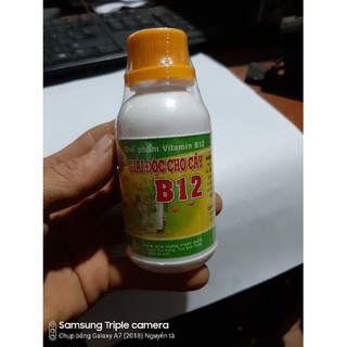 Chế phẩm vitamin b12- Giải độc cho cây chai 100ml