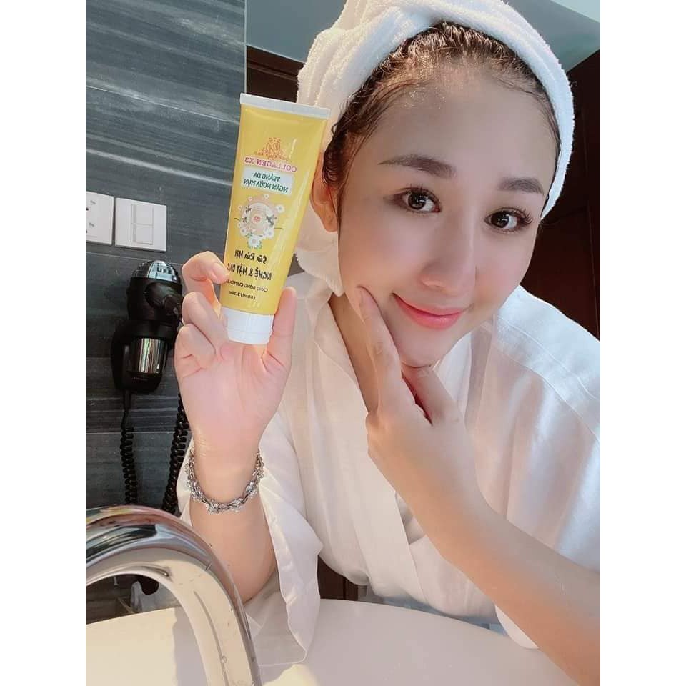 sửa rửa mặt mật ong x3 Collagen