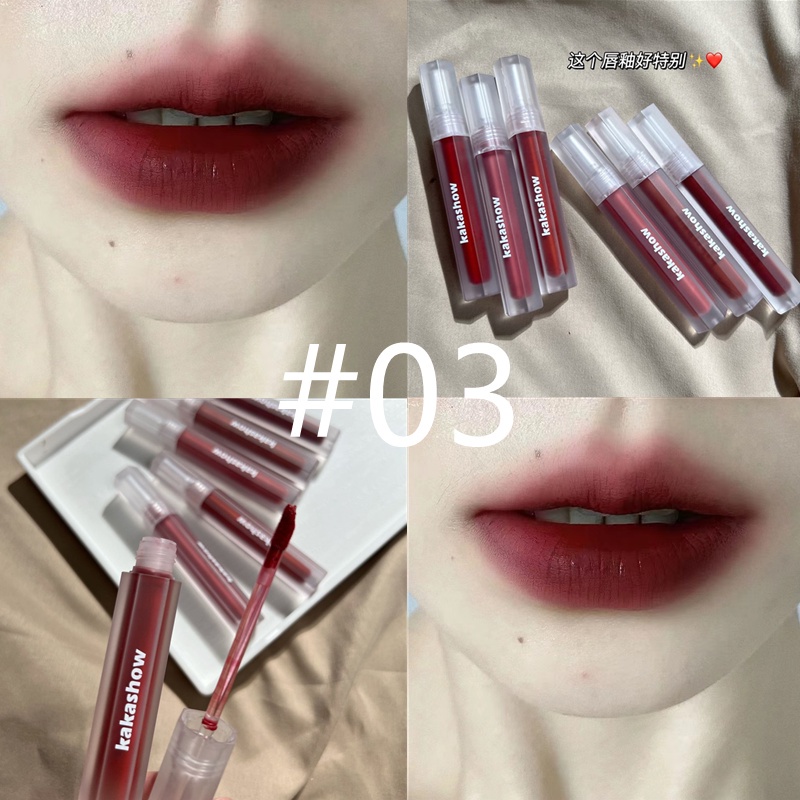 Son Môi Dạng Lỏng Chống Thấm Nước Lâu Trôi Thương Hiệu Kakashow