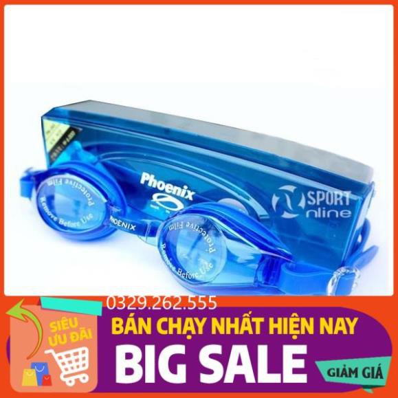 (FreeShip) Kính bơi PHOENIX PN-203 - Kính đẹp, ôm mắt, không rỉ nước (Kèm hộp)