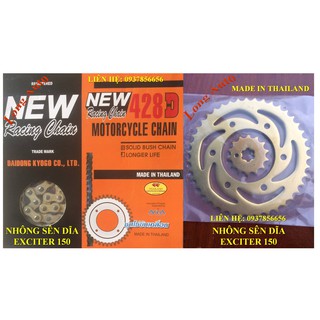 Nhông sên dĩa Exciter 150 428D Thái Lan