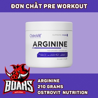 OSTROVIT ARGININE - BƠM MÁU, TĂNG SỨC MẠNH NAM GIỚI (210 GRAMS)