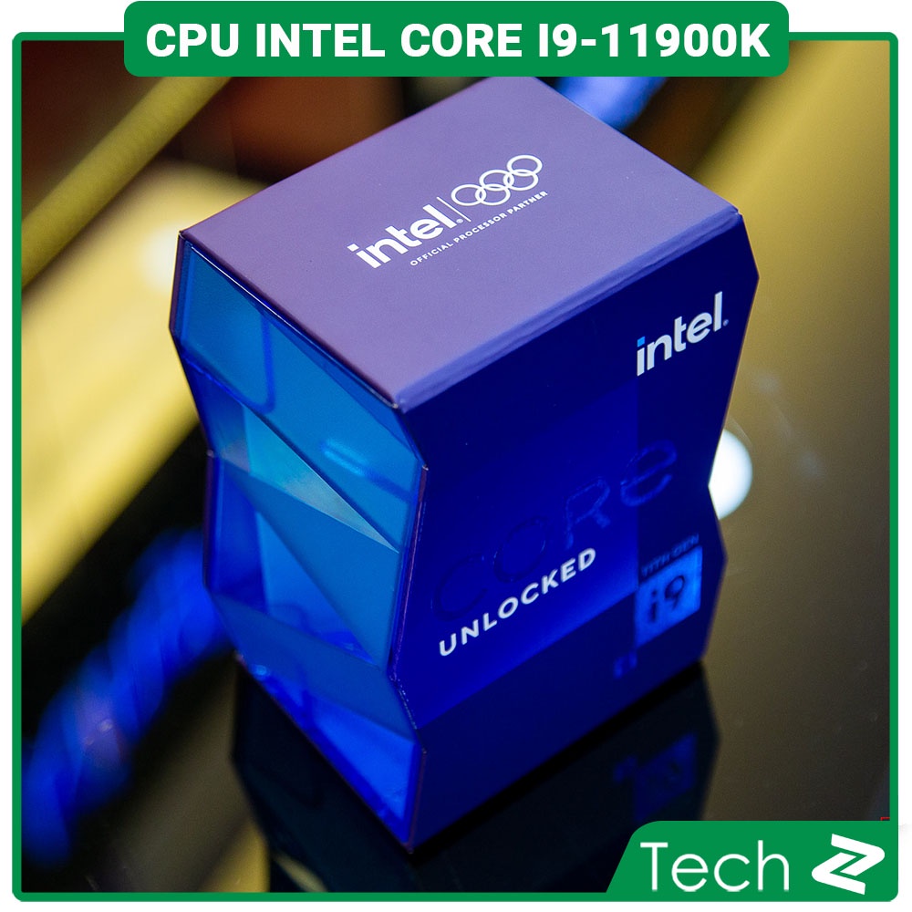 CPU Intel Core i9 11900K Box Công Ty Bảo Hành 36 Tháng