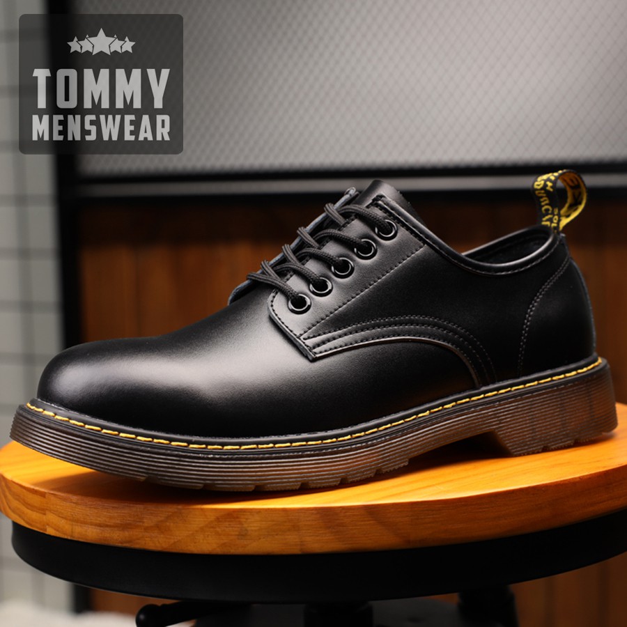 Giày Đốc Nam Da Bò - TẶNG TẤT - Giày Tây Nam Cổ Thấp Hàng Hiệu Siêu Xịn Xò GNK13 | BigBuy360 - bigbuy360.vn