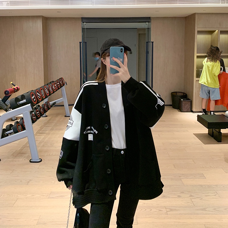 [Có Ảnh Thật Kèm Quà Tặng] Áo Cardigan In Chữ Brcon Phong Cách Hàn Quốc Hot Trend Anne Boutique Mã 618