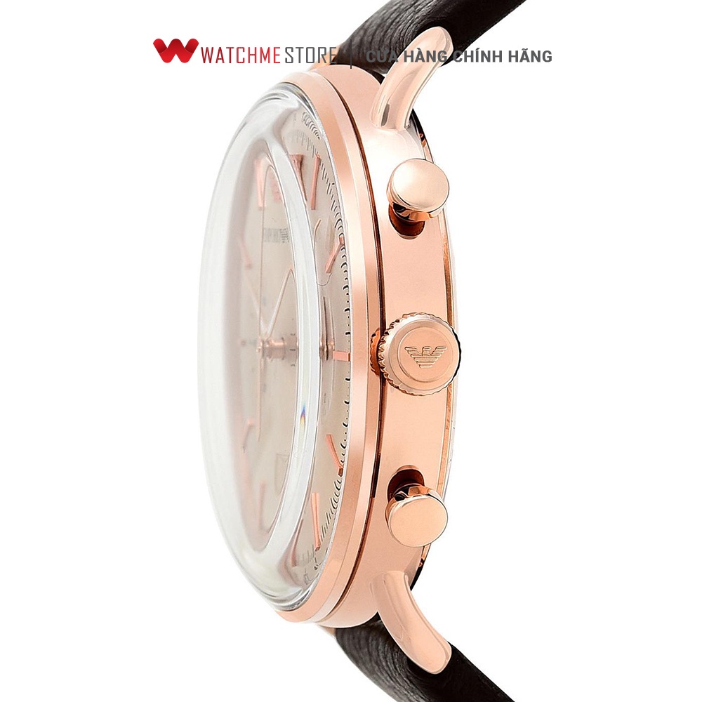 [ ĐẶC BIỆT 18-29.07 - VOUCHER 10%] - Đồng hồ Nam Emprorio Armani dây da AR11106