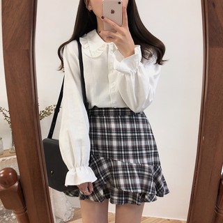 Áo Sơ Mi Dài Tay Xù Phù Hợp Với Tất Cả Trận Đấu 26666