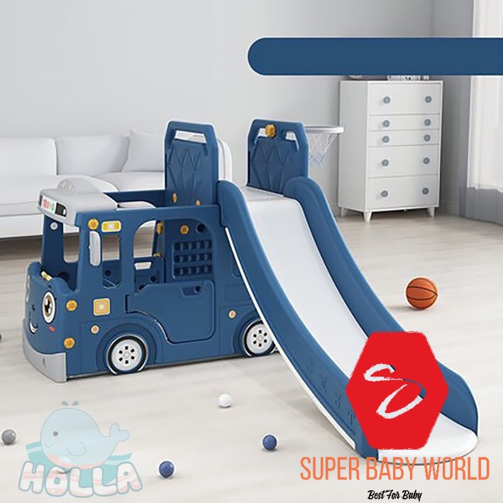 Đồ chơi cầu trượt ô tô Holla cho bé HL - 10136