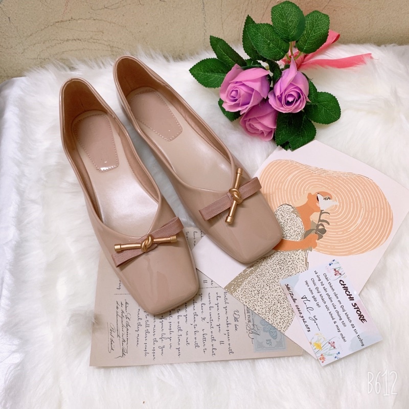 giày búp bê nữ thời trang đế dẻo hàng Qccc