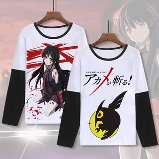 Áo Thun Dài Tay In Hình Anime Nhật Bản Cá Tính